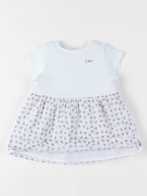 Robe, bi-matière Noukie's - Kiabi