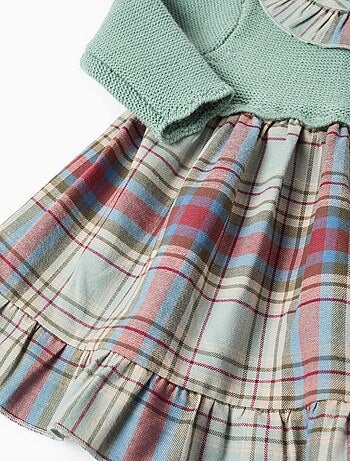 Robe Bimatière avec Carreaux Brothers & Sisters