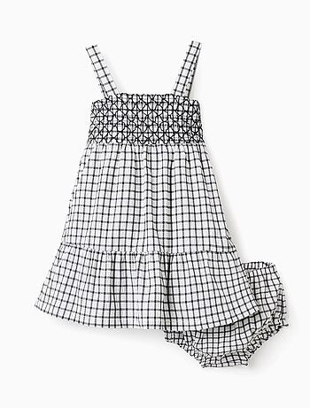 Robe + Bloomer à Motif Vichy