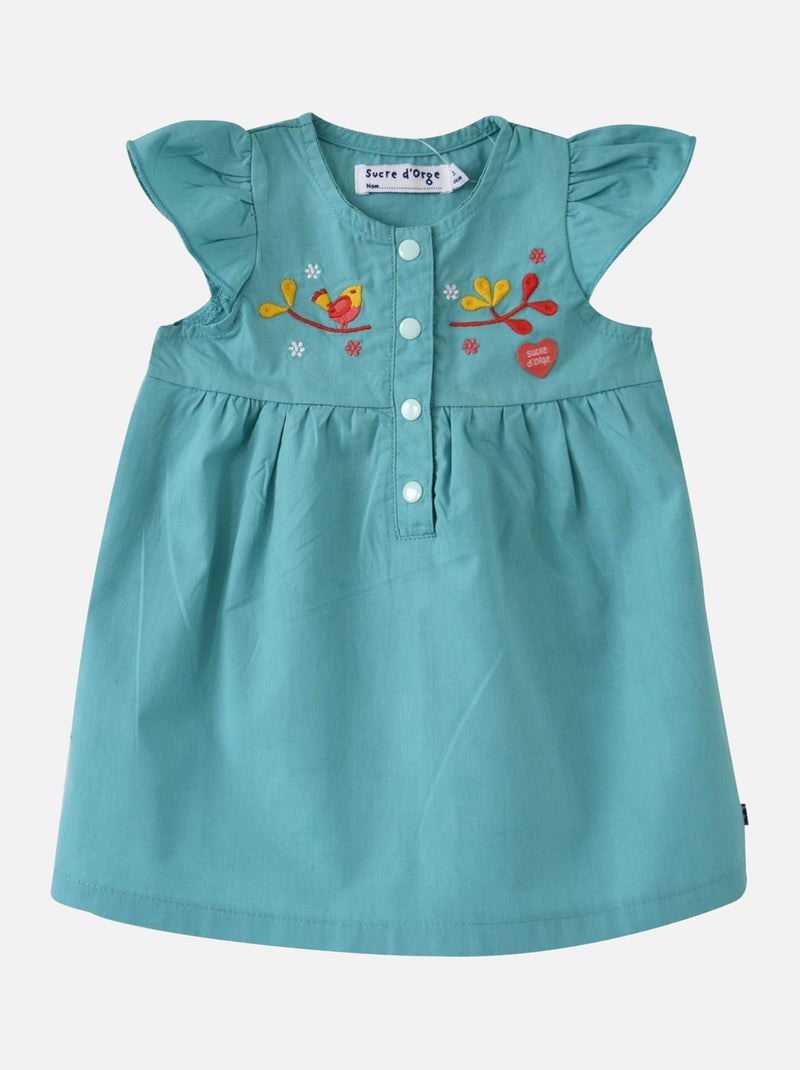 ROBE + BLOOMER BEBE ELYNA Bleu - Kiabi