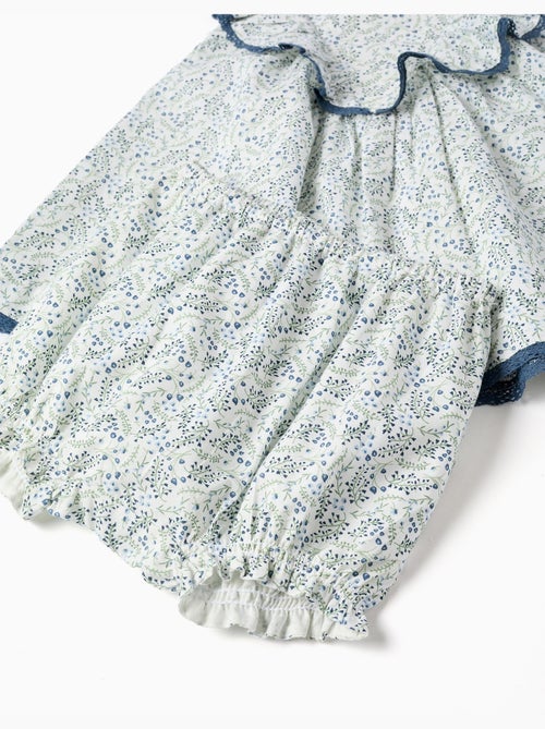 Robe + bloomer en coton avec motif floral You&Me - Kiabi