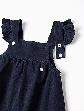 Robe + Bloomer en Sergé