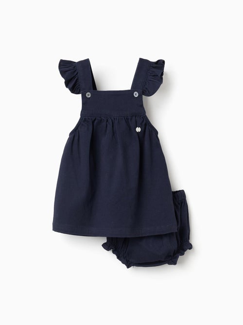 Robe + Bloomer en Sergé - Kiabi