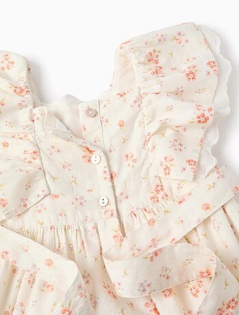 Robe + Bloomer Floral à Volants
