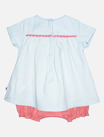 ROBE BLOOMER GAELLE JEAN MANCHES COURTES NAISSANCE