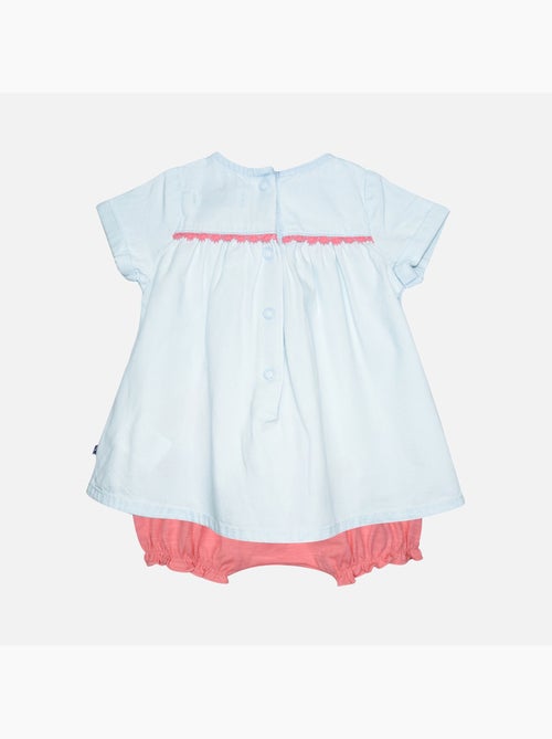 ROBE BLOOMER GAELLE JEAN MANCHES COURTES NAISSANCE - Kiabi