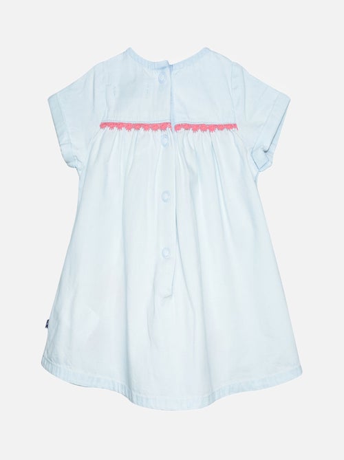 ROBE BLOOMER GAELLE JEAN MANCHES COURTES NAISSANCE - Kiabi