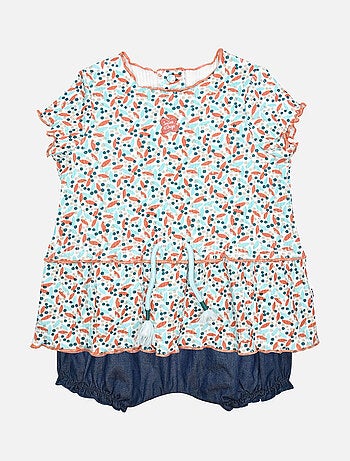 ROBE BLOOMER GEORGIA MANCHES COURTES NAISSANCE