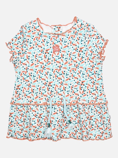 ROBE BLOOMER GEORGIA MANCHES COURTES NAISSANCE - Kiabi