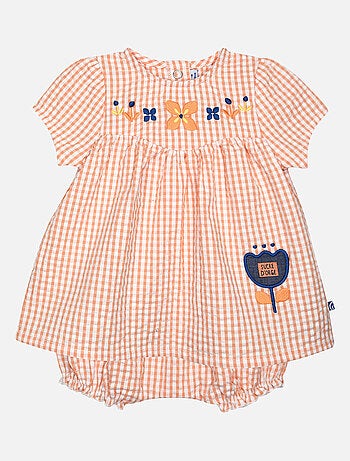ROBE BLOOMER GRACIA MANCHES COURTES NAISSANCE