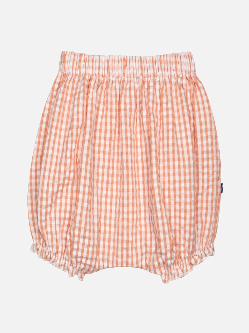 ROBE BLOOMER GRACIA MANCHES COURTES NAISSANCE Orange - Kiabi