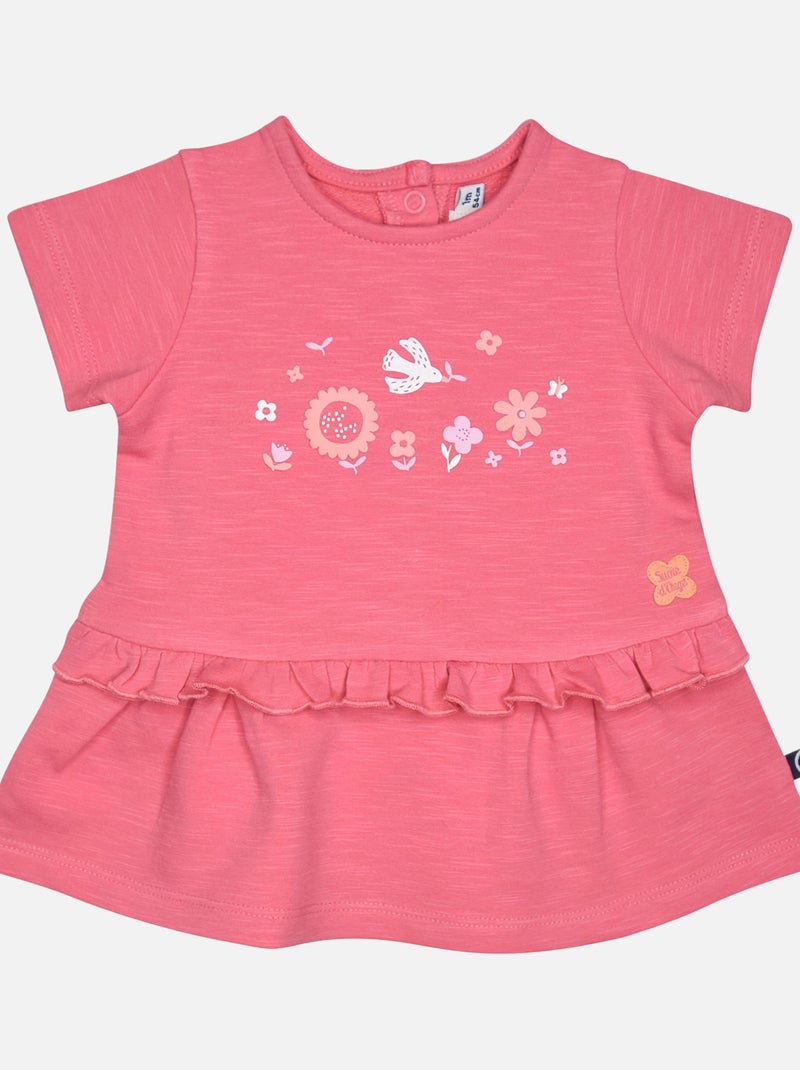 ROBE BLOOMER LOUNA MAILLE NAISSANCE Rose - Kiabi