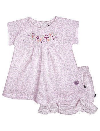 ROBE BLOOMER NISMA MANCHES COURTES NAISSANCE