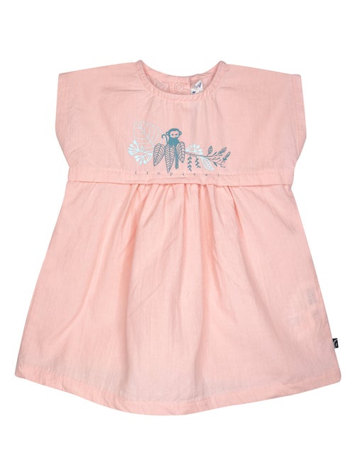 ROBE BLOOMER OPHELIE MANCHES COURTES SUCRE D'ORGE - Kiabi