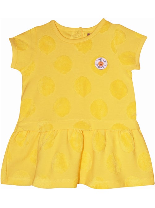 ROBE BLOOMER RADJA MAILLE MANCHES COURTES BEBE - Kiabi