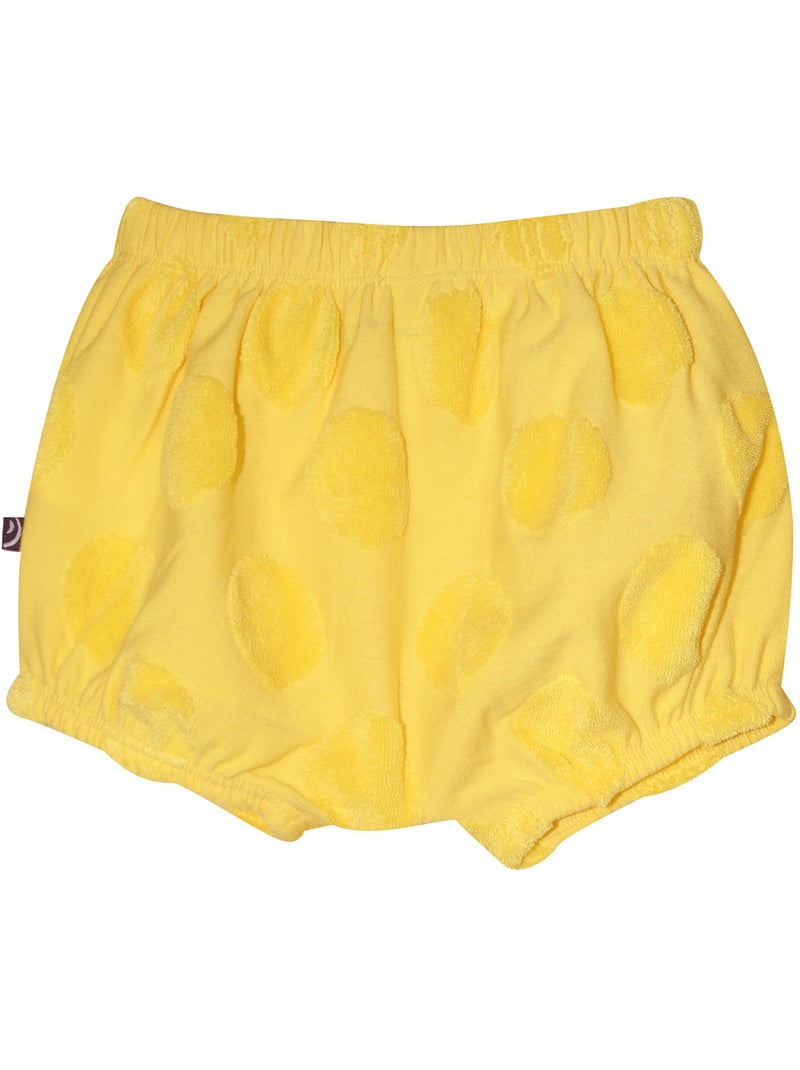 ROBE BLOOMER RADJA MAILLE MANCHES COURTES BEBE Jaune - Kiabi