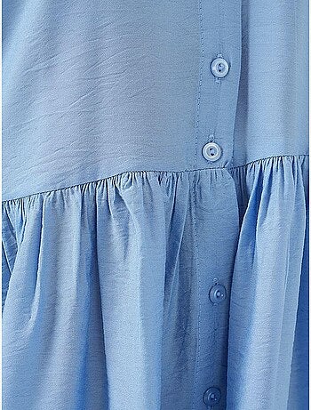 Robe boutonnée à manches courtes bdart