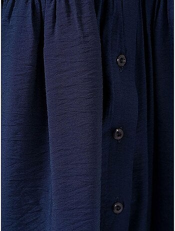 Robe boutonnée à manches courtes bdart