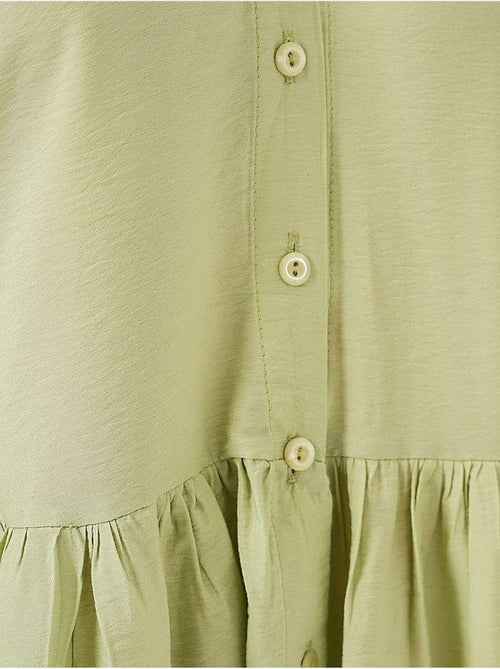 Robe boutonnée à manches courtes bdart - Kiabi Robe boutonnée à manches courtes bdart - Kiabi
