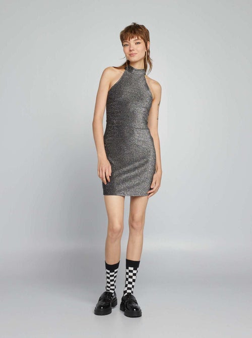 Robe brillante emmanchure américaine - Kiabi