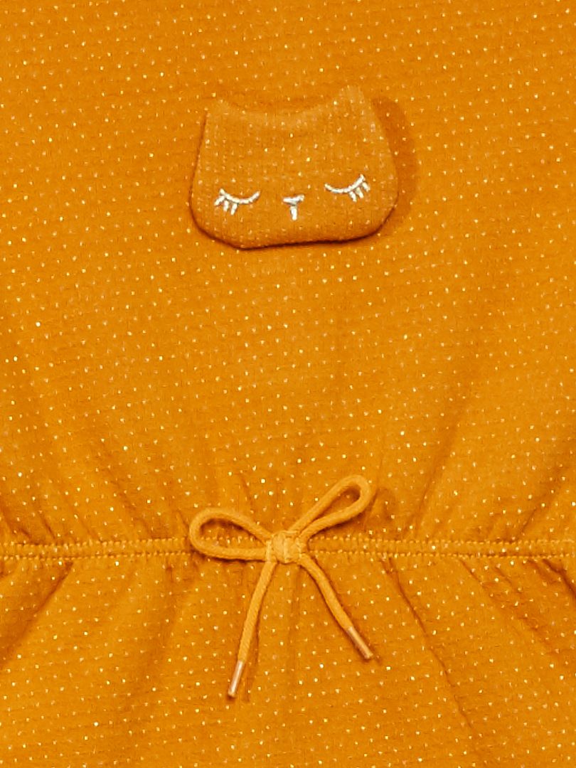Robe D'été Imprimée Florale Cassis Jaune Orange Bleu - Taille 38 - Occasion Très Bon état