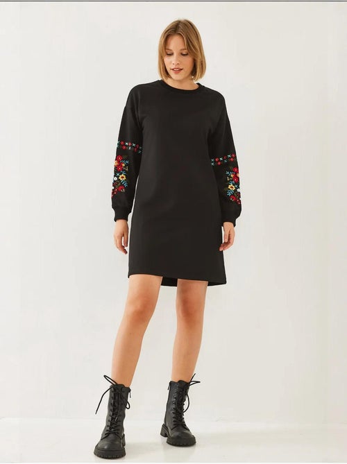Robe brodée lucci - Kiabi Robe brodée lucci - Kiabi
