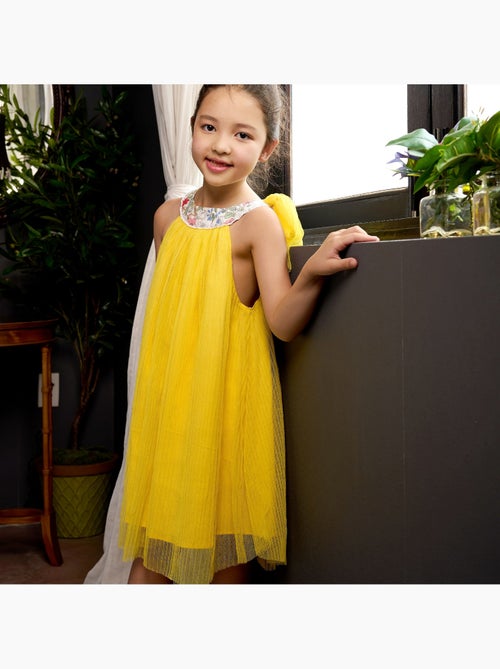 Robe Cérémonie   à Col Fleuri Liberty  ALIZEE - La Faute à Voltaire - Kiabi