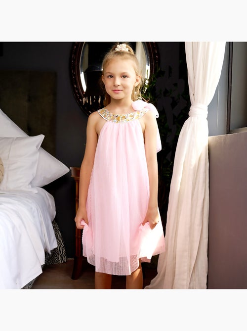 Robe Cérémonie   à Col Fleuri Liberty   ALIZEE - La Faute à Voltaire - Kiabi