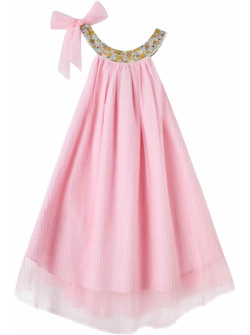 Robe Cérémonie   à Col Fleuri Liberty   ALIZEE - La Faute à Voltaire - Kiabi