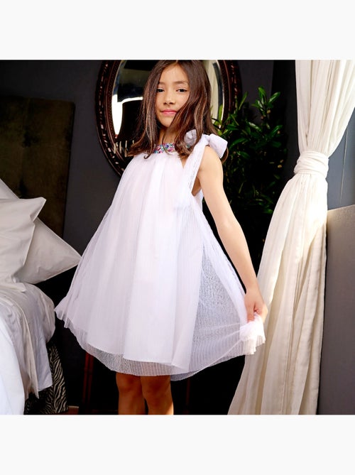 Robe Cérémonie   au Col Fleuri   ALIZEE - La Faute à Voltaire - Kiabi