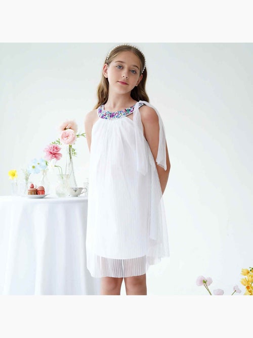 Robe Cérémonie   au Col Fleuri   ALIZEE - La Faute à Voltaire - Kiabi