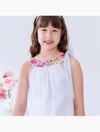 Robe Cérémonie Bohème Col Liberty ALIZEE - La Faute à Voltaire