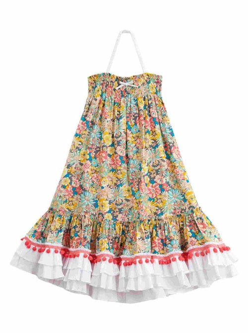 Robe Cérémonie Bohème   Fleurie Liberty   ESMERALDA - La Faute à Voltaire - Kiabi