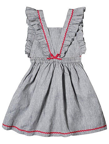 Robe Cérémonie Bohème Lin LILI - La Faute à Voltaire