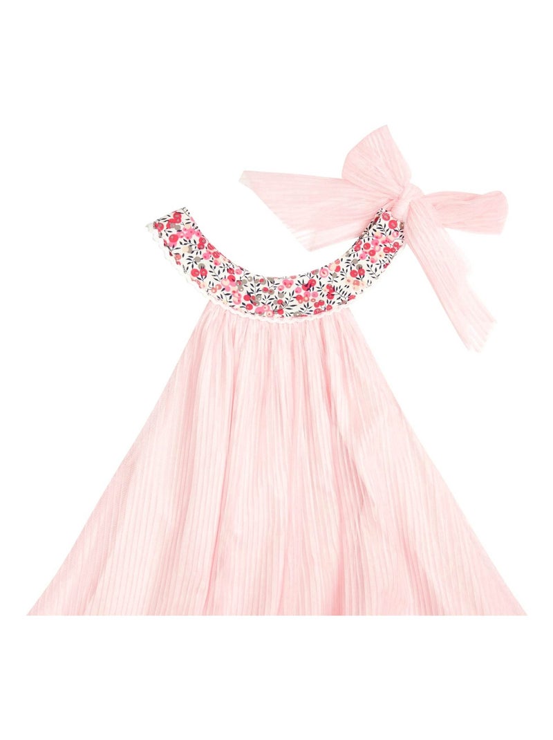 Robe Cérémonie    Col Fleuri   ALIZEE - La Faute à Voltaire Rose rouge - Kiabi