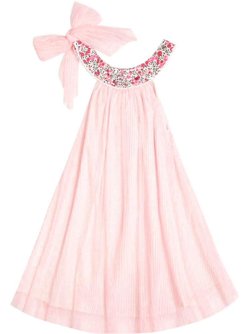 Robe Cérémonie    Col Fleuri   ALIZEE - La Faute à Voltaire Rose rouge - Kiabi