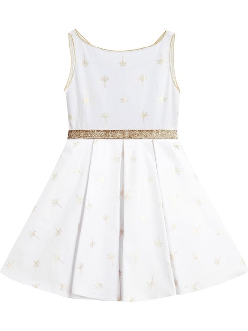 Robe Cérémonie  Coton  et  Col Bateau  HEPBURN - La Faute à Voltaire - Kiabi