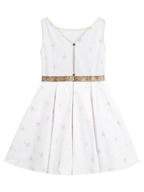 Robe Cérémonie  Coton  et  Col Bateau  HEPBURN - La Faute à Voltaire - Kiabi