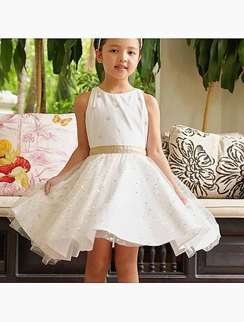 Robe Cérémonie Coton et Tulle et HEPBURN - La Faute à Voltaire