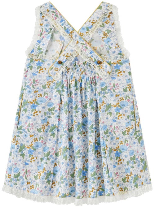 Robe Cérémonie  Fleurie   à Bretelles Croisées  ANAÏS - La Faute à Voltaire - Kiabi