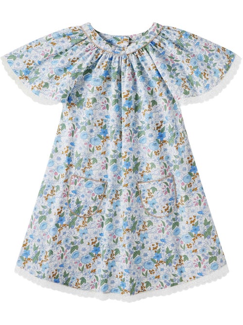 Robe Cérémonie  Fleurie   à Manches Papillon  BUTTERFLY - La Faute à Voltaire - Kiabi