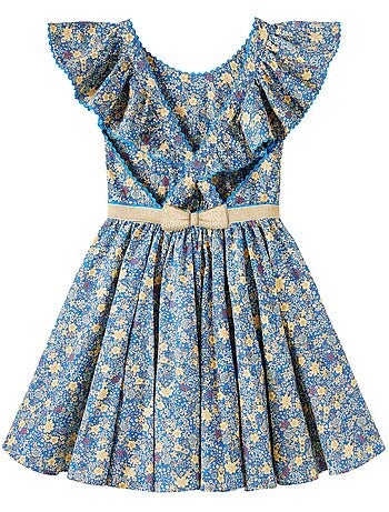 Robe Cérémonie Fleurie et à Volants ANGEL - La Faute à Voltaire