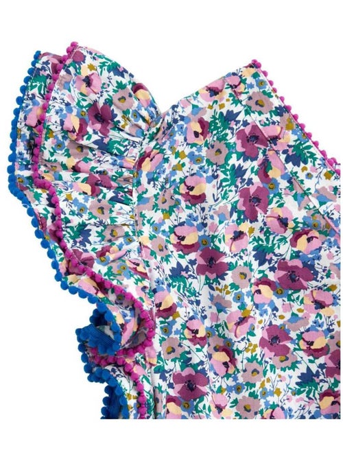 Robe Cérémonie Fleurie    Manches Papillons  BUTTERFLY - La Faute à Voltaire - Kiabi