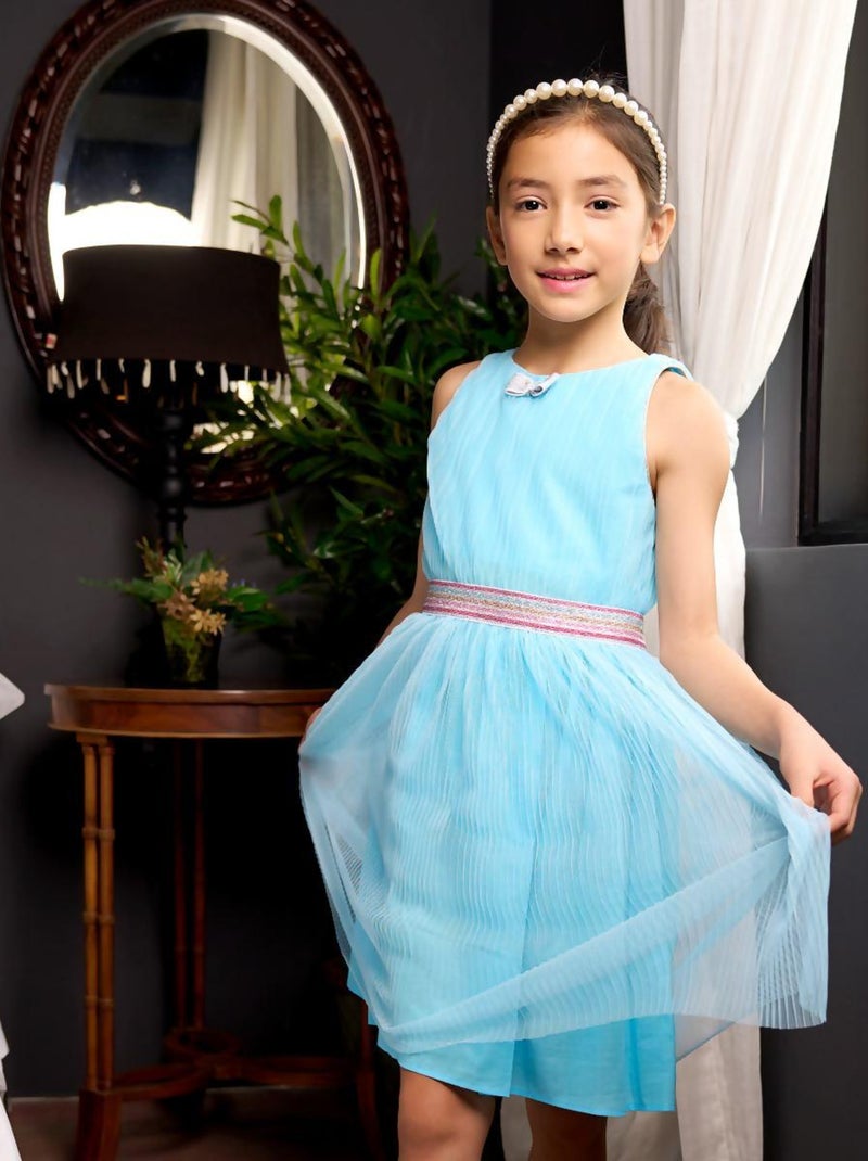 Robe Cérémonie     HEPBURN - La Faute à Voltaire Bleu clair - Kiabi