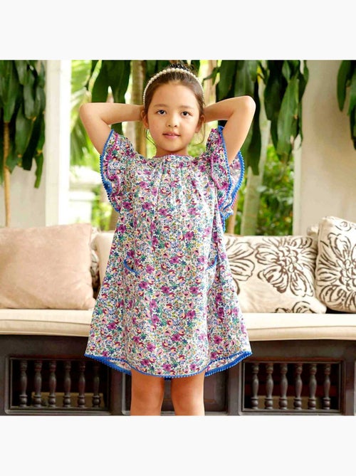 Robe Cérémonie Liberty   à Manches Papillons  BUTTERFLY - La Faute à Voltaire - Kiabi