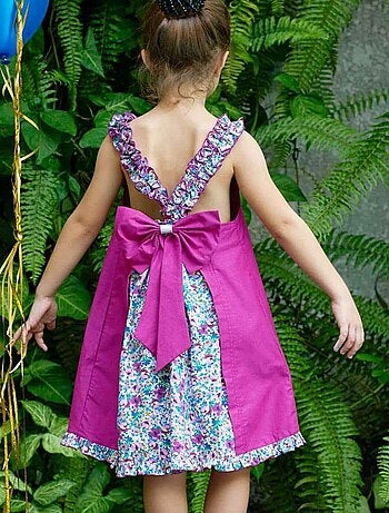 Robe Cérémonie Liberty avec Noeud Amovible ANAIS - La Faute à Voltaire