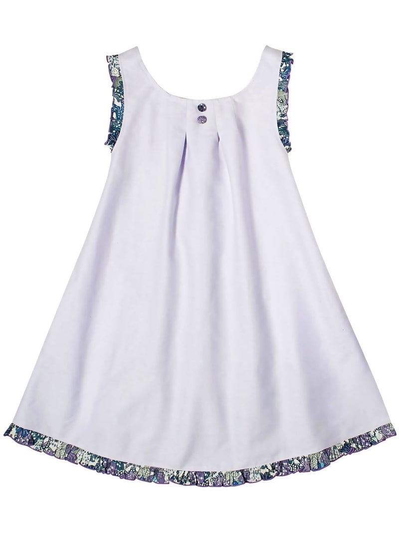 Robe Cérémonie  Mauve Liberty  ANAIS - La Faute à Voltaire Mauve lilas - Kiabi