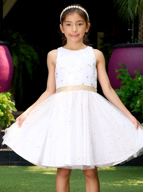 Robe Cérémonie tte   et  Tulle à Paillettes  HEPBURN - La Faute à Voltaire - Kiabi