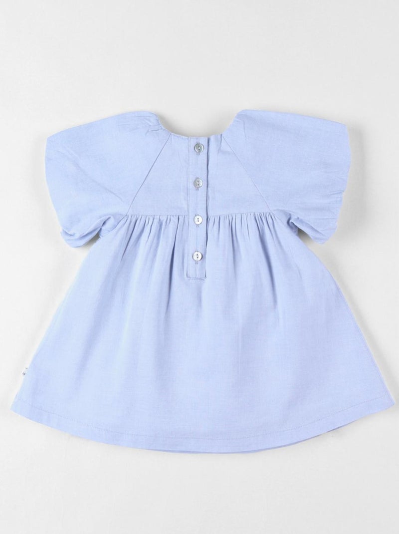 Robe Chambray, ciel Noukie's Bleu - Kiabi