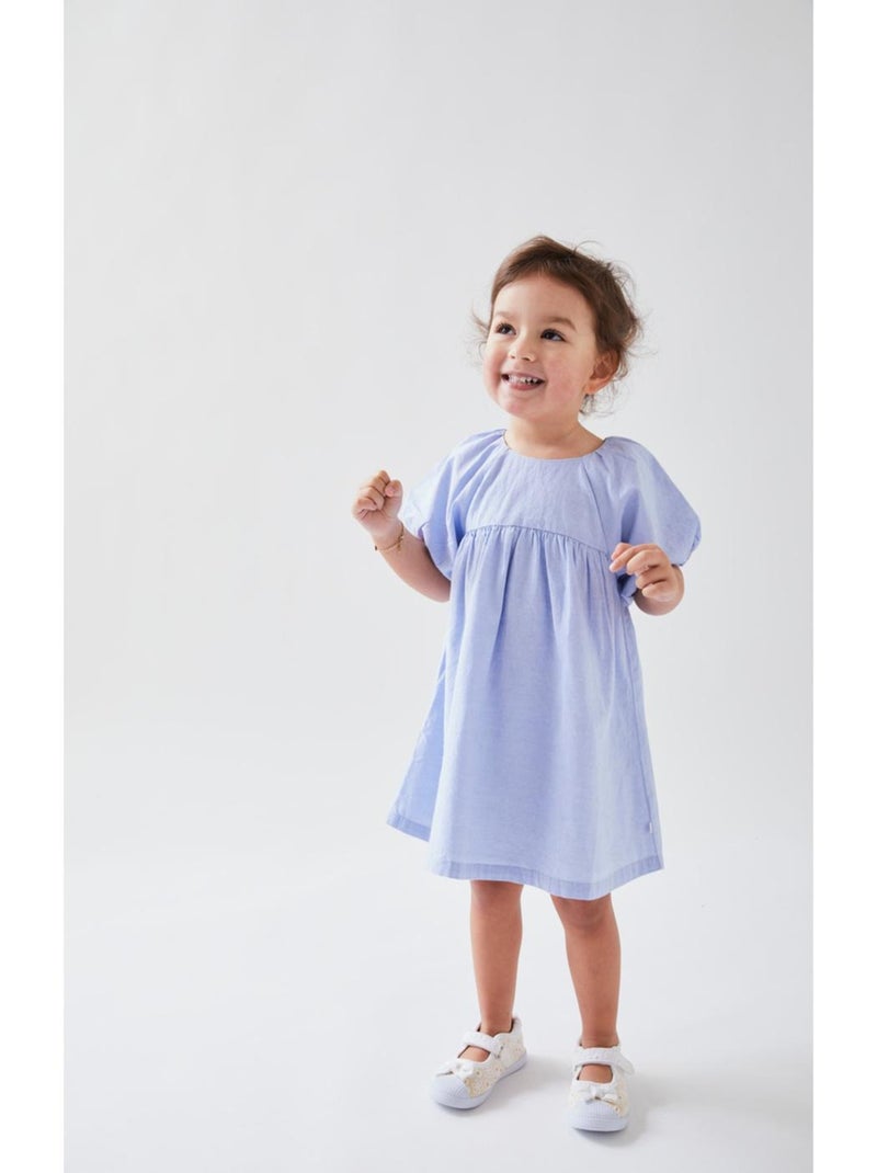 Robe Chambray, ciel Noukie's Bleu - Kiabi